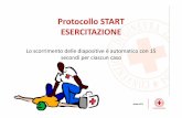 25 - TSSA Croce Rossa Protocollo START esercitazione pratica corso Maxi Emergenze