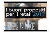 Buoni propositi per il retail 2017