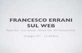 Francesco sul web