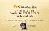 Comunità CTA Sant'Antonio, un modello di Comunita Terapeutica Democratica