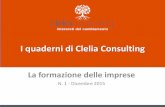 I Quaderni di Clelia Consulting - La formazione nelle imprese