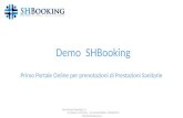 Presentazione Demo Piattaforma SHB Booking