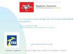La Toscana e rete europea per un turismo sostenibile & competitivo.