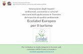 Presentazione indagine Ecolabel turistico in Trentino