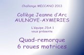Challenge meccano jda1 quad remorque