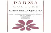 Carta della qualità del Consorzio Parma Couture