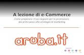 Aruba eCommerce - Corso online ' Come preparare le promozioni nel tuo eCommerce'