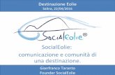 SocialEoiie: comunicazione e comunità di una destinazione.