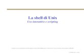 La shell di Unix