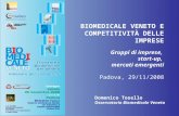 Biomedicale Veneto Competitivita Imprese Obv Convegno 29 11 08