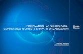 SAS Innovation Lab è il laboratorio di innovazione basato sui Big Data
