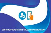 Customer Generator & Sales Management App