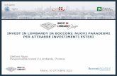 Invest in Lombardy in Bocconi: nuovi paradigmi per attrarre investimenti esteri