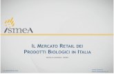 Il mercato retail dei prodotti biologici in Italia - Nicola LaSorsa - ISMEA