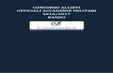 Concorsi Accademie Militari 2016 - Bando
