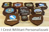 Crest Militari Personalizzati 2017