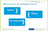 libri film musica Bosnia Erzegovina