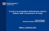 Il ruolo e le prospettive dell'industria chimica italiana nella ...