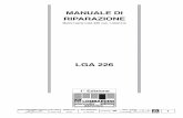 Manuale Officina LGA 226 in Italiano - lombardini service