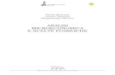 Analisi microeconomica e scelte pubbliche - ISBN 978-88-7916-667-6