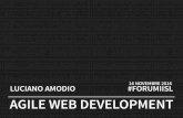 Agile web development - Forum IISF - 2016