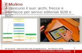 A ciascuno il suo: archi, frecce e interfacce per servizi editoriali B2B e B2C | Prof. Fabio Vitali  #IIAS15