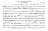 Arpeggione Sonata Trompete Bb