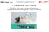 La tutela delle idee creative (Modena, 2016)