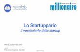 Lo Startuppario: il Vocabolario delle Startup - Nuvolab per Millionaire - 25/01/2017