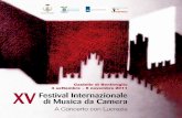 Libretto XV Festival Bentivoglio