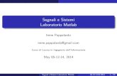 Segnali e Sistemi Laboratorio Matlab