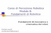 Corso di Percezione Robotica Prof. Paolo Dario