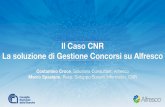 Il caso CNR: la soluzione di Gestione Concorsi con Alfresco