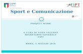 Project Work Comunicazione e sport : Tamburello Livescore