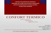 Confort termico