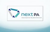 NextPA - Associazioni in mostra Bocconi