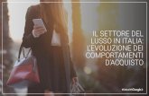 Il settore del lusso in Italia - L'evoluzione dei comportamenti d'acquisto_2016