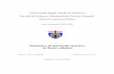 Università degli Studi di Genova Dinamica di particelle massive in ...