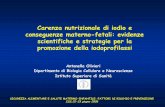 Carenza nutrizionale di iodio e conseguenze materno-fetali ...