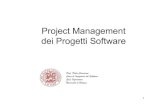 La gestione dei progetti software