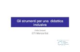 gli strumenti per una didattica inclusiva- prof.Gottardi