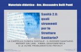 La cartella clinica digitale, il dossier sanitario,referti on line, firma grafometrica