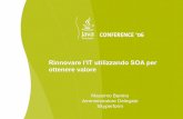 Rinnovare l’IT utilizzando le tecnologie per ottenere valore - Java Conference 2006 - Milano