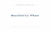 GUIDA ALLA REDAZIONE DEL Business Plan