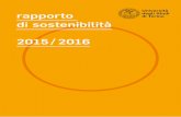 rapporto di sostenibilità 2015 / 2016