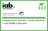 Engagement tramite i social network: i casi BMW e Bacardi