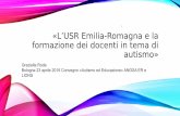 L'USR Emilia-Romagna e la formazione dei docenti in tema di autismo