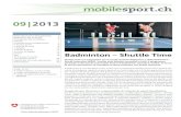 Tema del mese 09/14: Badminton – Shuttle Time