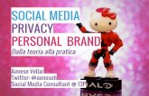 Social Media Privacy Personal Branding