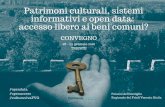Alessandra Benvenuti, Open Data e beni culturali: un’opportunità per lo sviluppo di nuovi servizi digitali